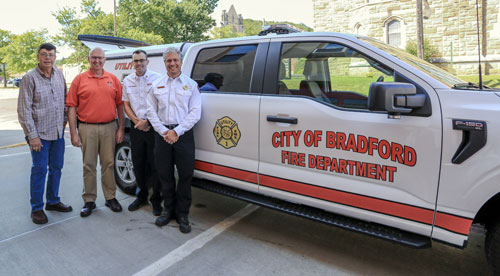 Bradford City Fire Department Highlights New Equipment